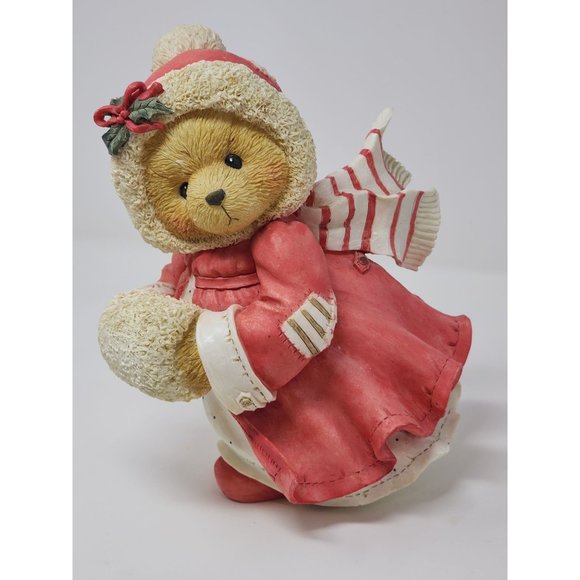 Christmas Alice "Cozy Warm Wishes Coming Your Way" Cherished Teddies 1993 - Picture 1 of 12